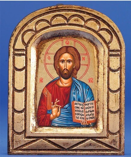 Pantocrator Hand Carved
