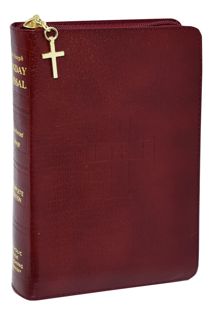 St Joseph Sunday Missal Zipper Case