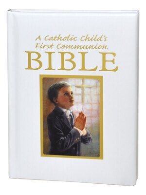 A Catholic Child's First Communion Bible (Boy)