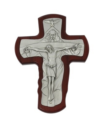 Cherry Trinity Crucifix