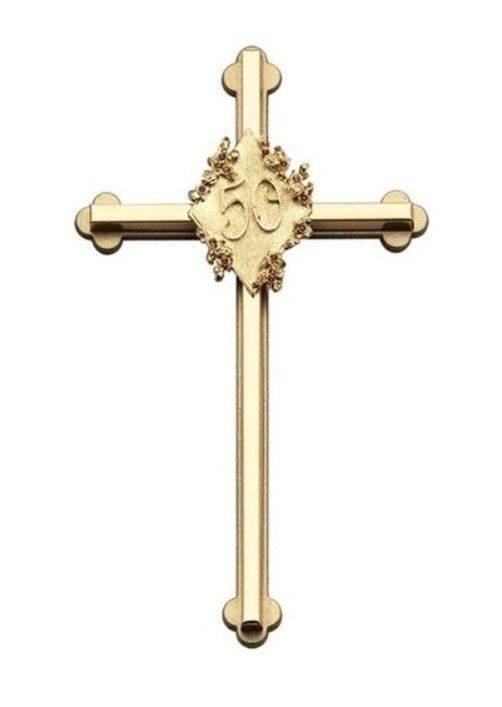 50th Anniversary Gold Cross