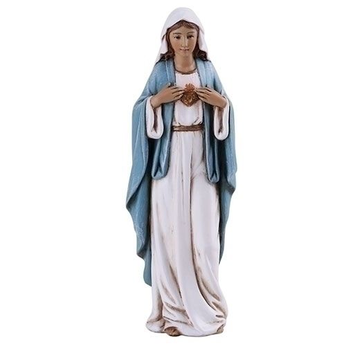 4&quot; Immaculate Heart Of Mary Statue