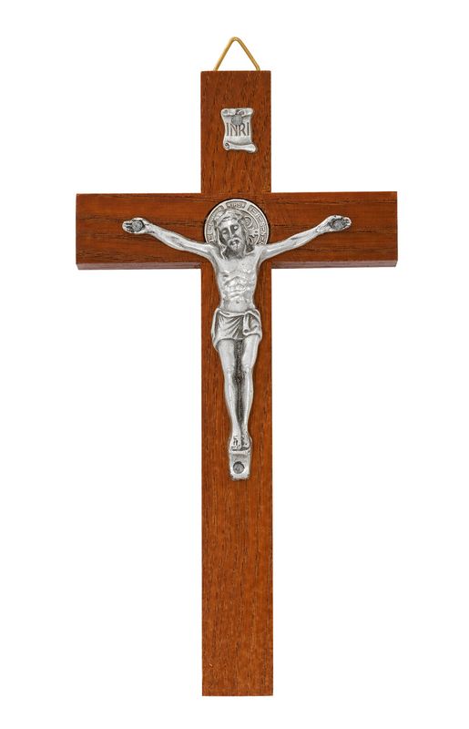 St Benedict Brown Crucifix