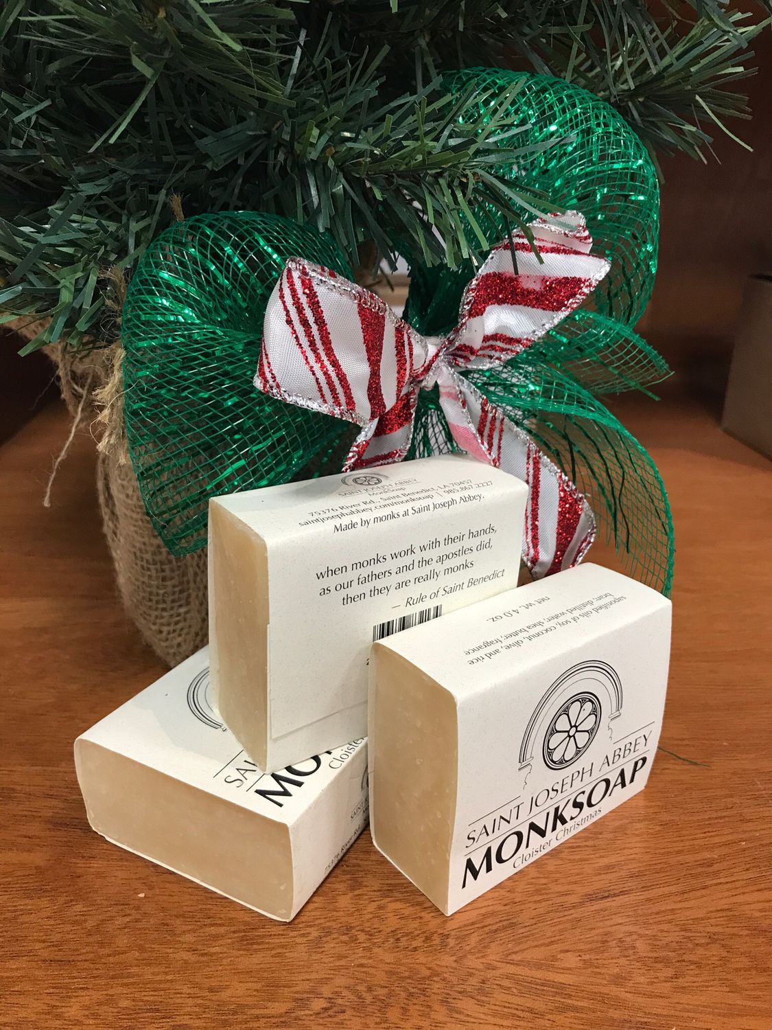 Cloister Christmas Monk Soap