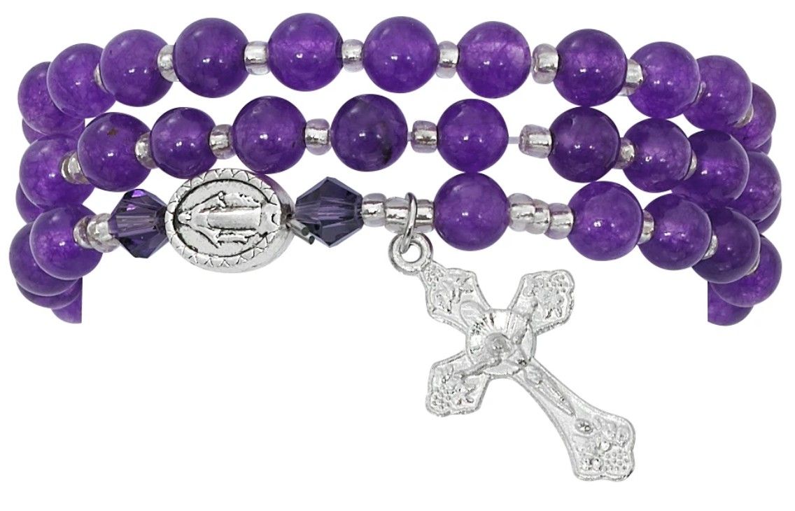 Amethyst Twistable Bracelet