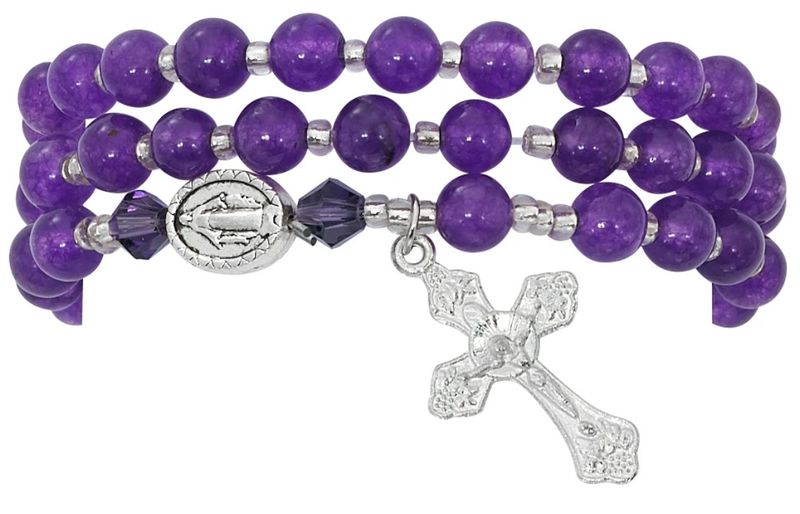 Amethyst Twistable Bracelet