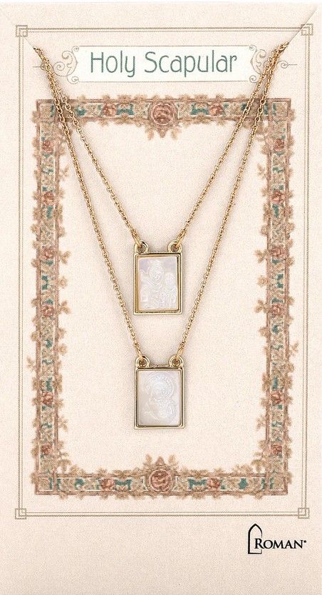 26" INFINITY SCAPULAR NECKLACE