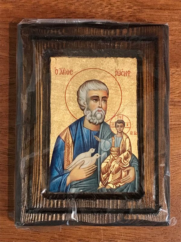 St Joseph Icon 10x13cm