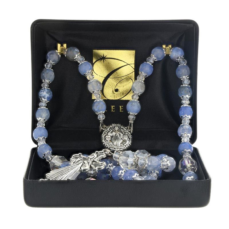 DIVINE MERCY TWO TONE ROSARY