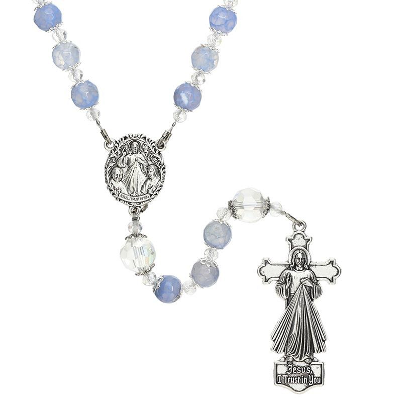 DIVINE MERCY TWO TONE ROSARY