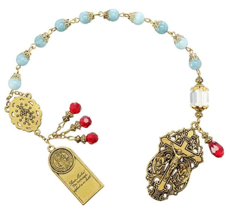 ST. MICHAEL/ADORATION ONE DECADE ROSARY