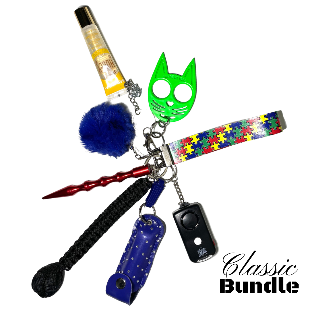 Autism Awareness Defense Keychain Bundle