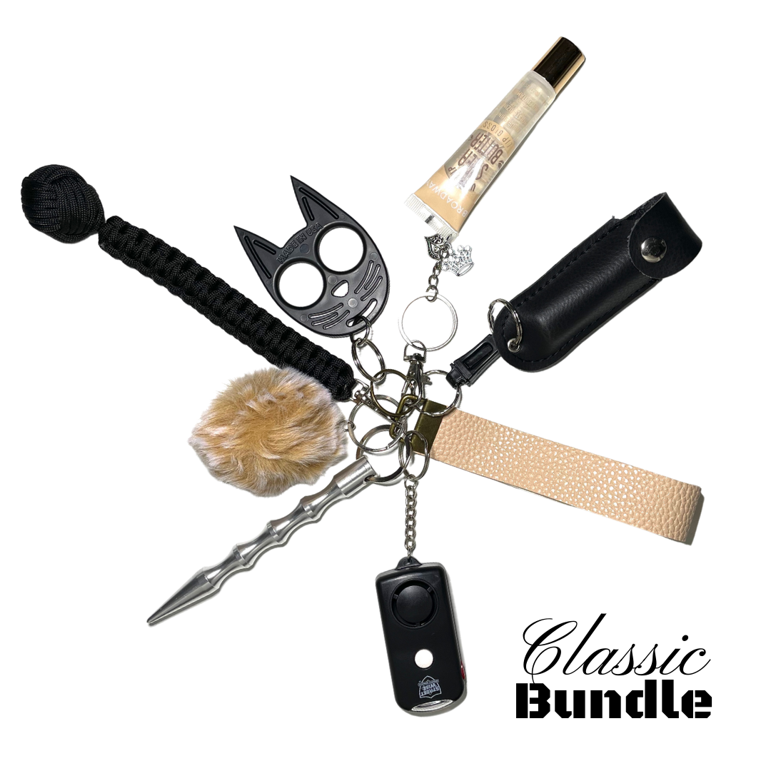 The Black and Tan Defense Keychain Bundle