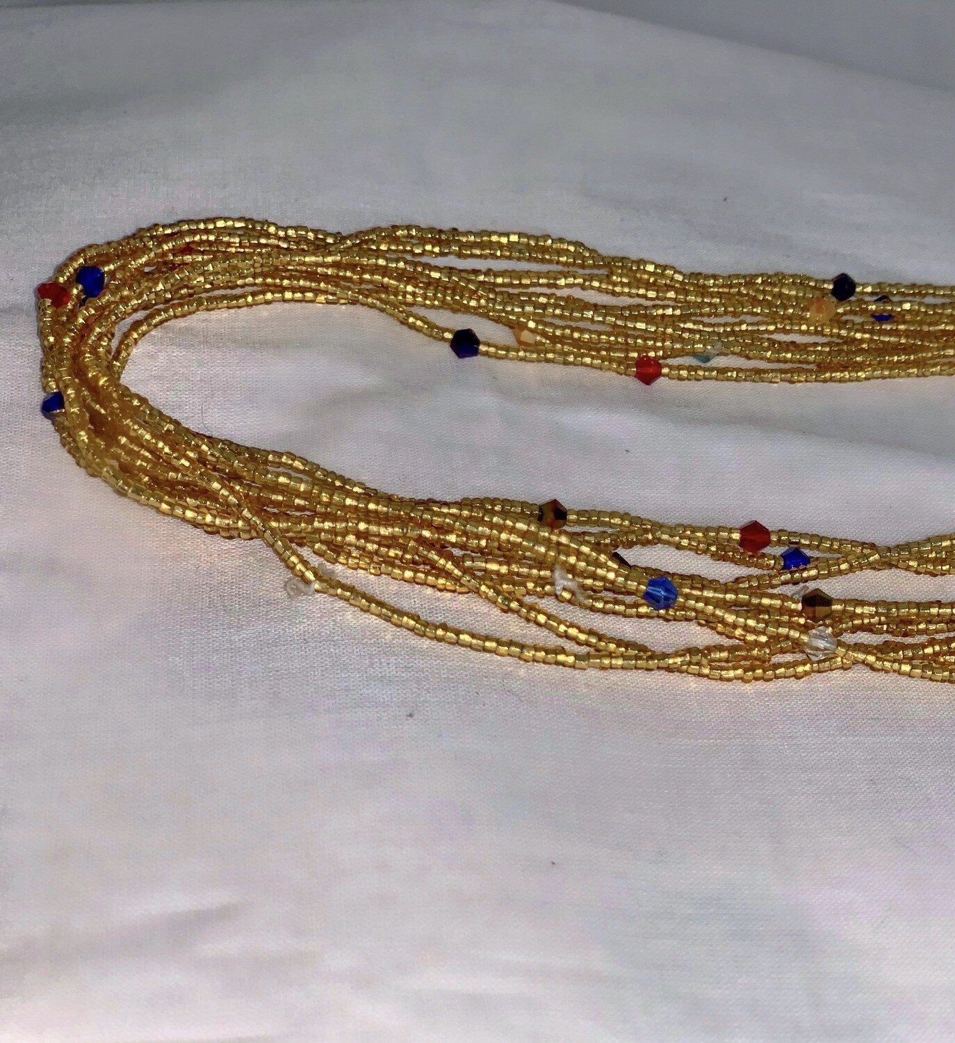 Gold Waist Bead