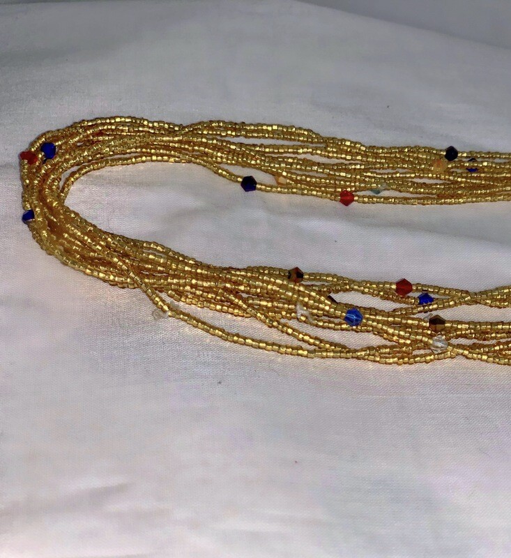 Gold Waist Bead