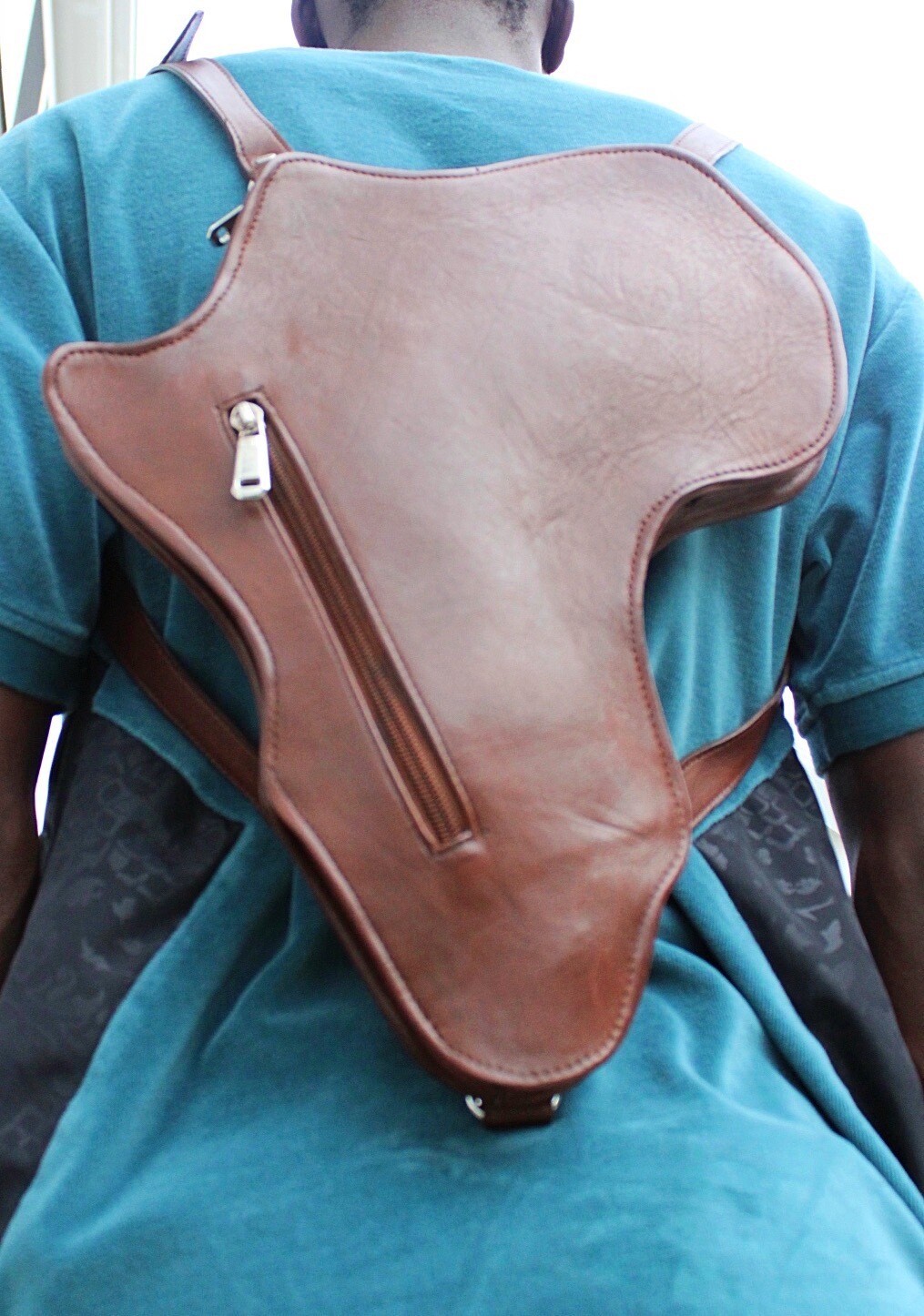 Unisex Brown Motherland Backpack
