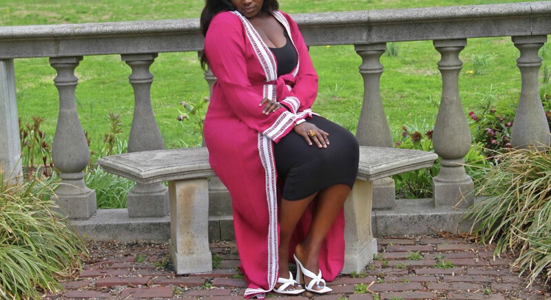 Raspberry Kimono