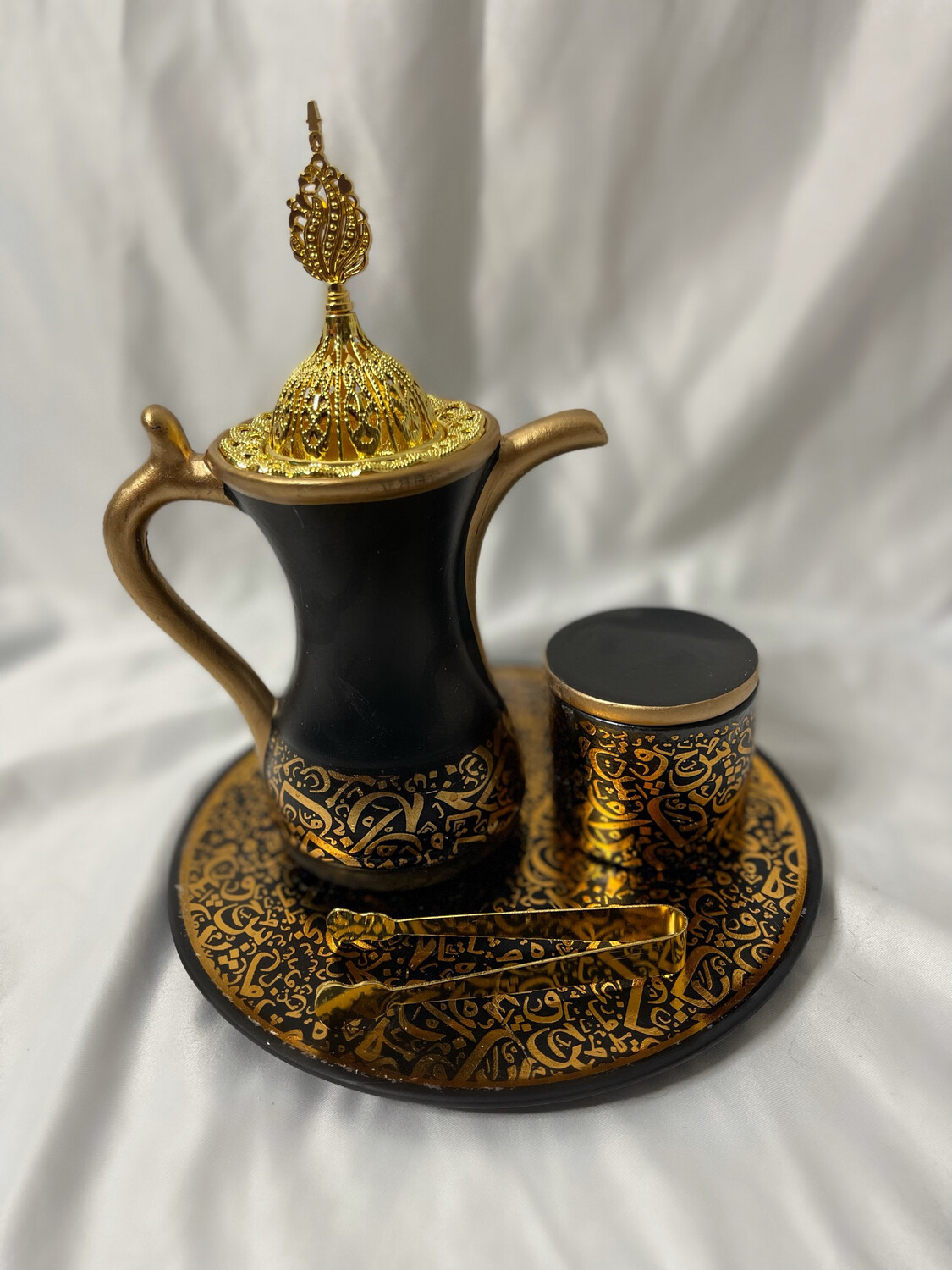 Incense Burner With Round Tray