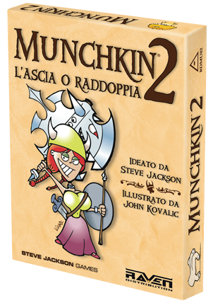 Munchkin 2 - L&#39;Ascia o Raddoppia