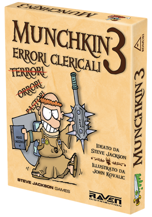 Munchkin 3 - Errori Clericali
