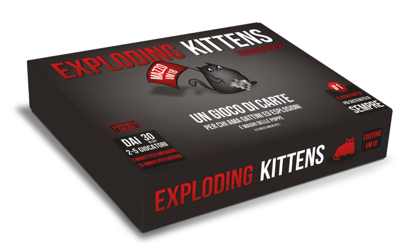 Exploding Kittens - V.M.18