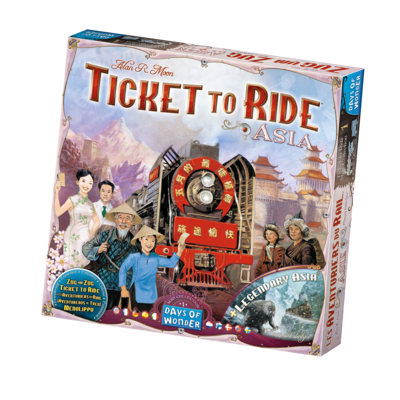 Ticket to Ride Map Collection #7 - Asia + Legendary Asia