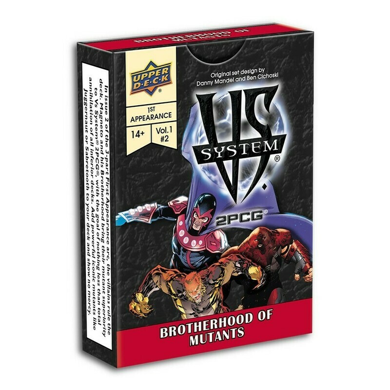 VS System - 2 PCG Brotherhood of Mutants