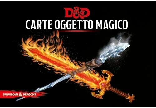D&D Carte Incantesimo Oggetto Magico - Quinta Ed.