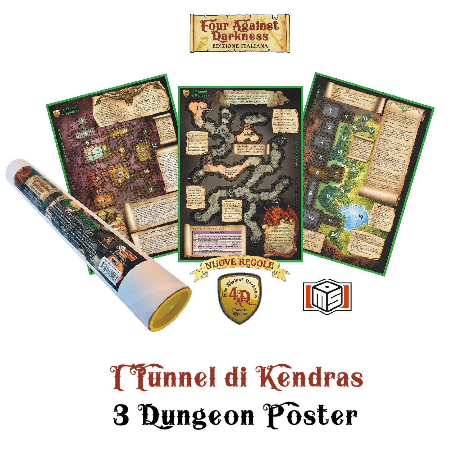 Four against Darkness - I Tunnel di Kendras