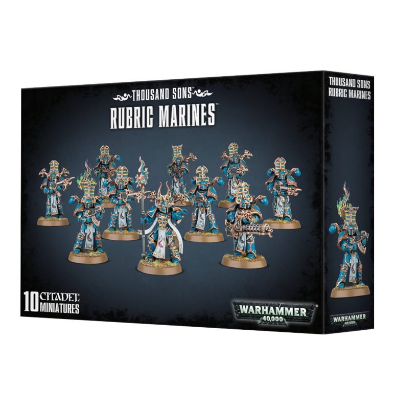 Warhammer 40000: Thousand Sons Rubric Marines / Marines della Rubrica
