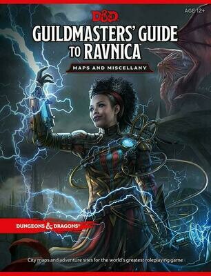 D&D Guildmaster's Guide to Ravnica Maps & Miscellany - Quinta Ed.