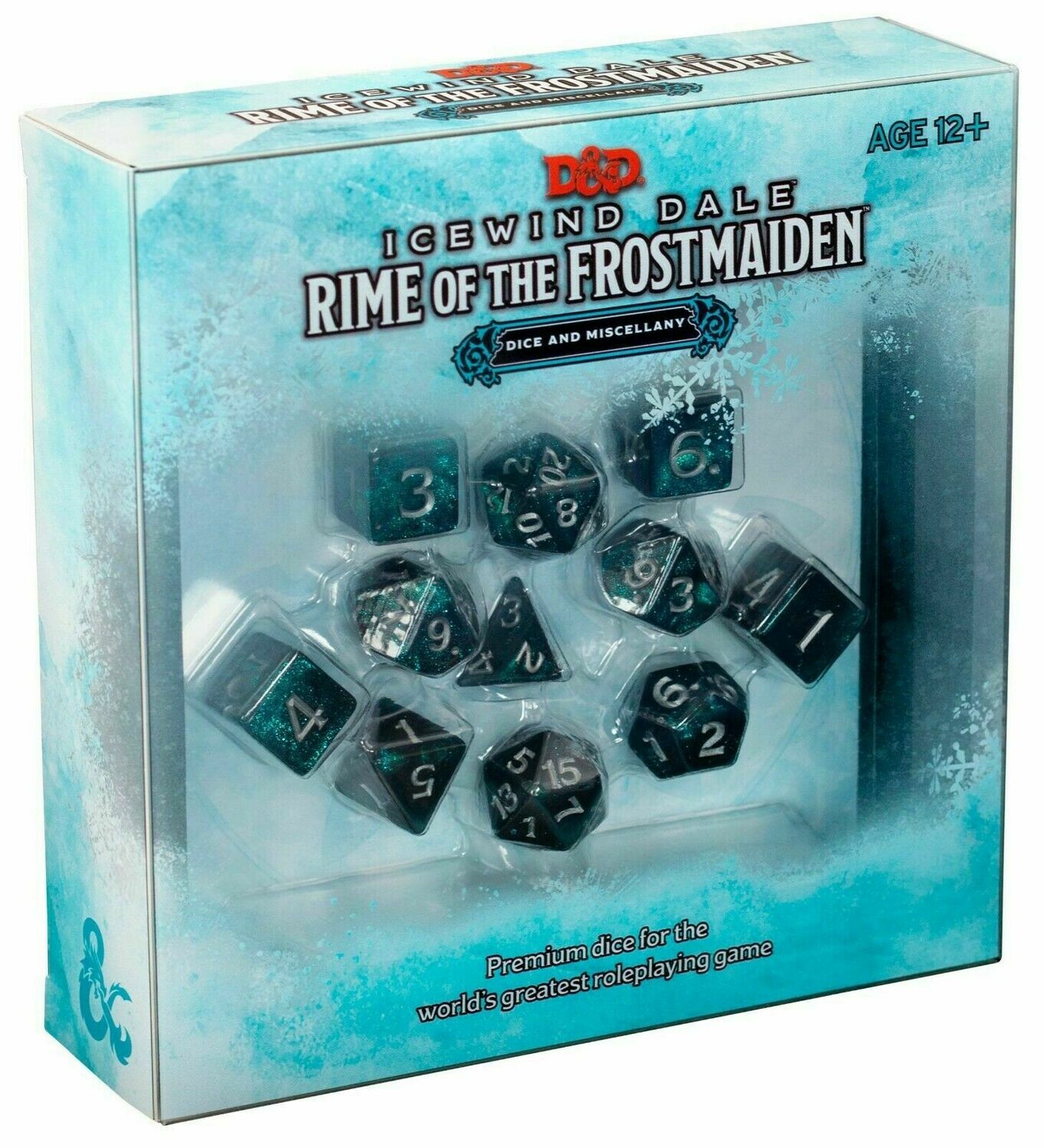 D&D Icewind Dale - Rime of the Frostmaiden Dice Set - Quinta Ed.