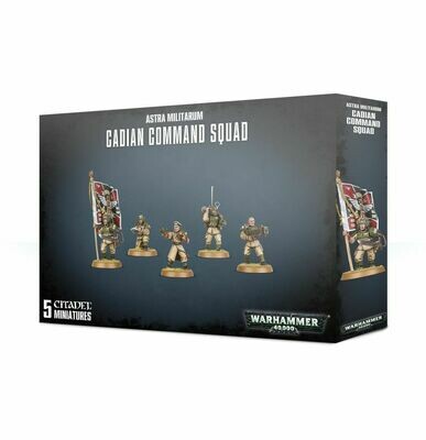 Warhammer 40000: Astra Militarum Cadian Command Squad