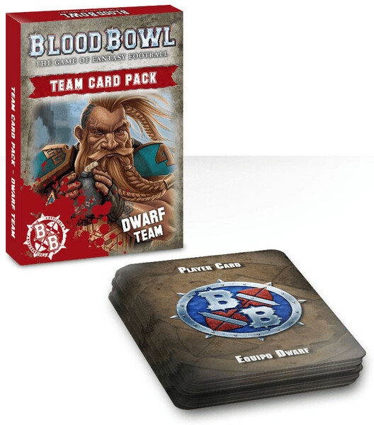 Blood Bowl - Dwarf Team Card Pack(ENG)