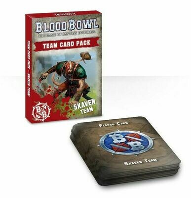 Blood Bowl - Skaven Team Card Pack (ENG)