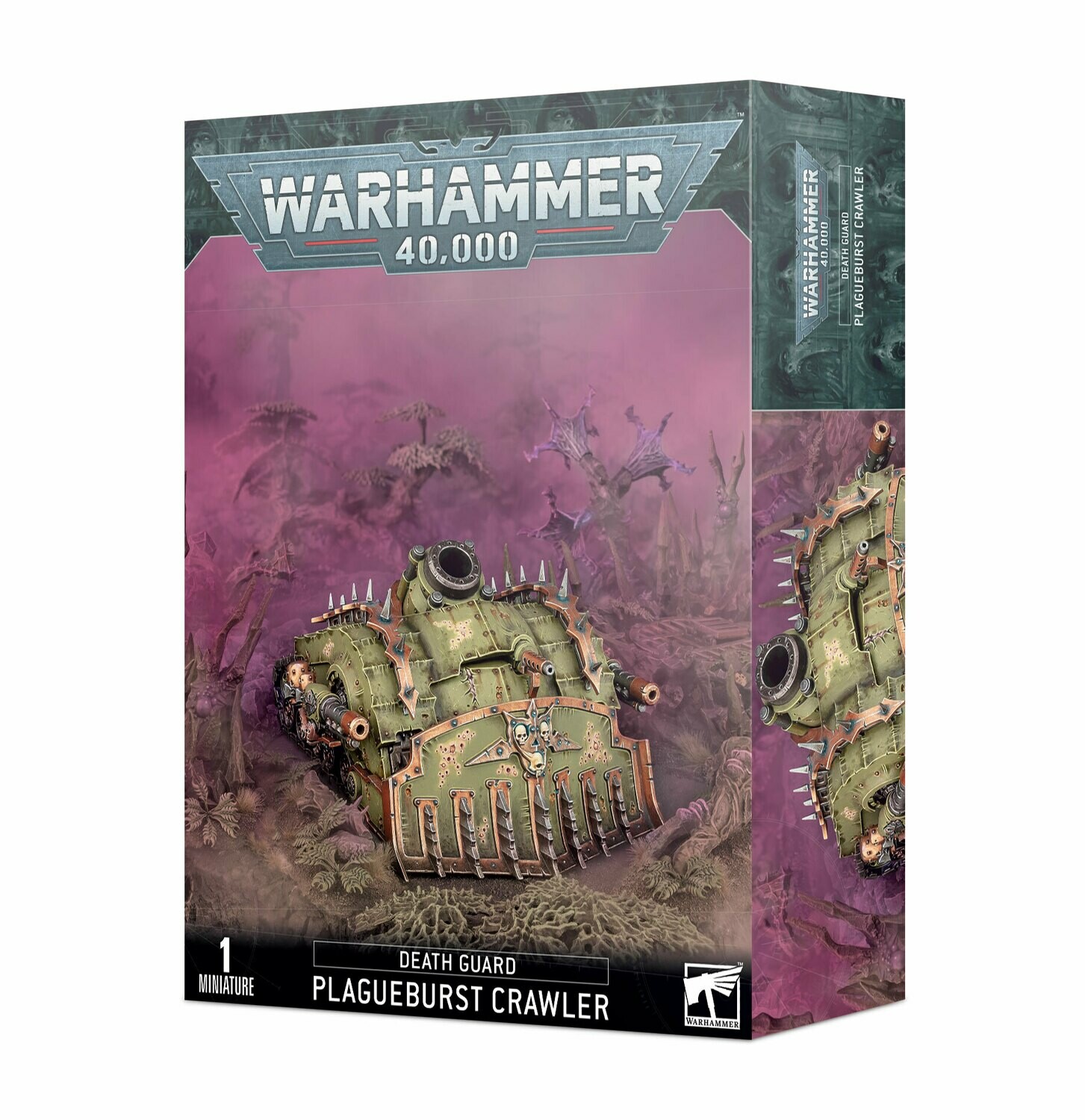 Warhammer 40000: Death Guard - Plagueburst Crawler (Cingolato sparamorbi)