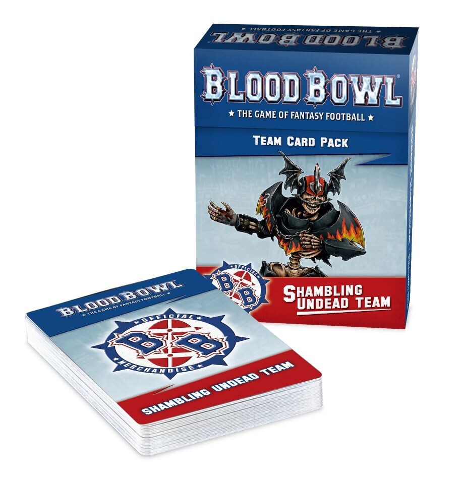 Blood Bowl - Undead - Shambling Undead Team Cards (ENG)