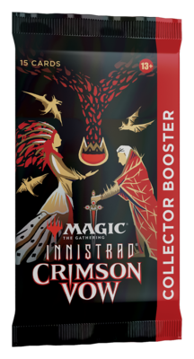 Innistrad Promessa Cremisi Collector Booster ENG  - Magic: the Gathering