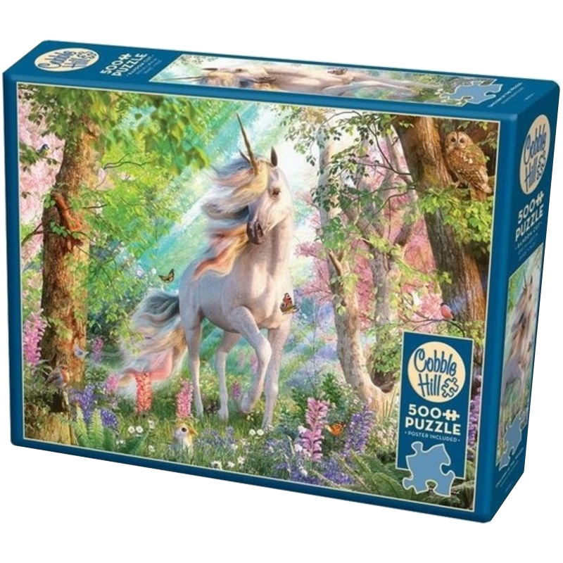Puzzle Unicorn in the Woods 500pz