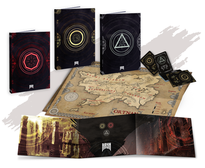 Rayn - Trittico Manuali Base (Kickstarter Ed.)