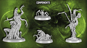 The Thing - Alien Miniatures Set