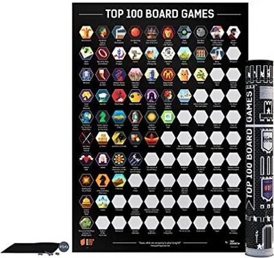 Scratch Off Poster Top 100 (2020)