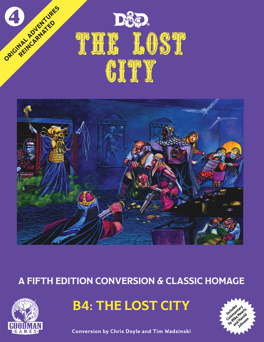Original Adventures Reincarnated #4 - The Lost City - EN