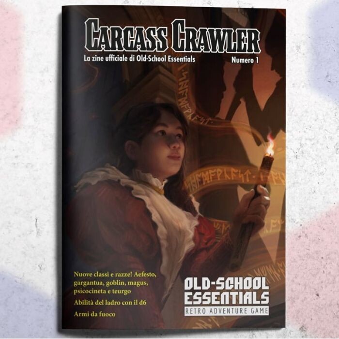 Old-School Essentials - Carcass Crawler Numero 1 (Zine ufficiale di Old-School Essentials)