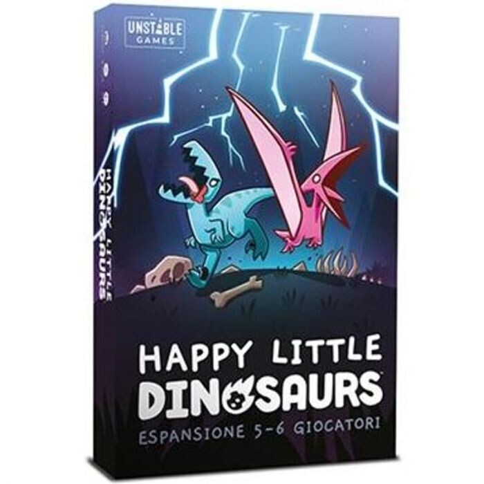 Happy Little Dinosaurs - Espansione 5- 6 Giocatori
