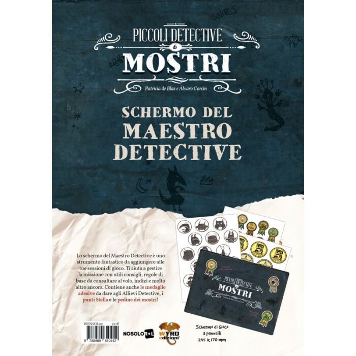 Piccoli Detective di Mostri - Schermo del maestro Detective