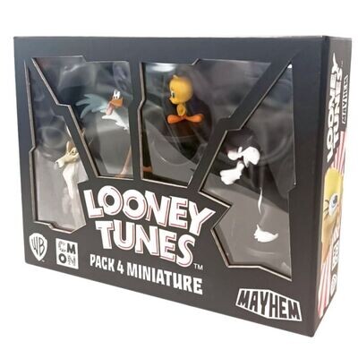 Looney Tunes Mayhem - pack 4 miniature