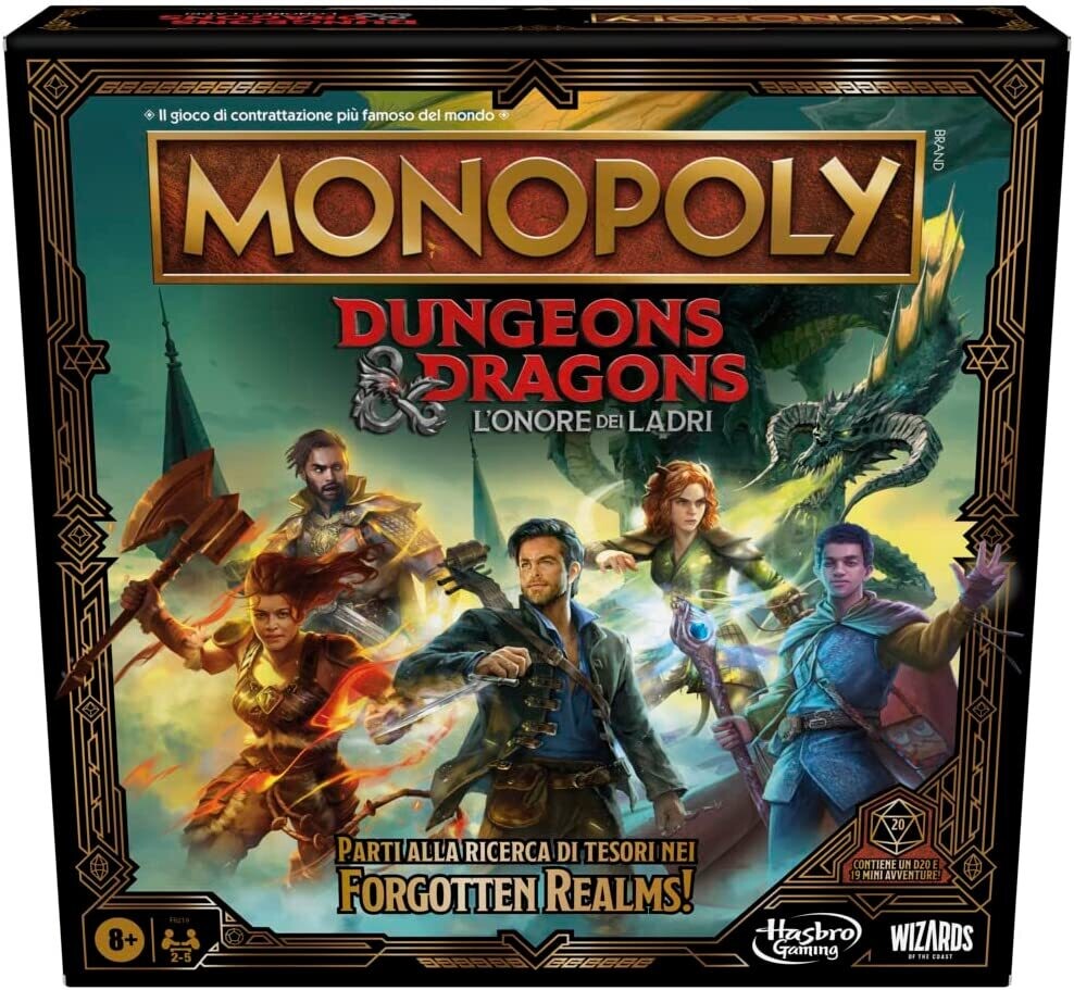 Monopoly Dungeons & Dragons L'Onore dei Ladri