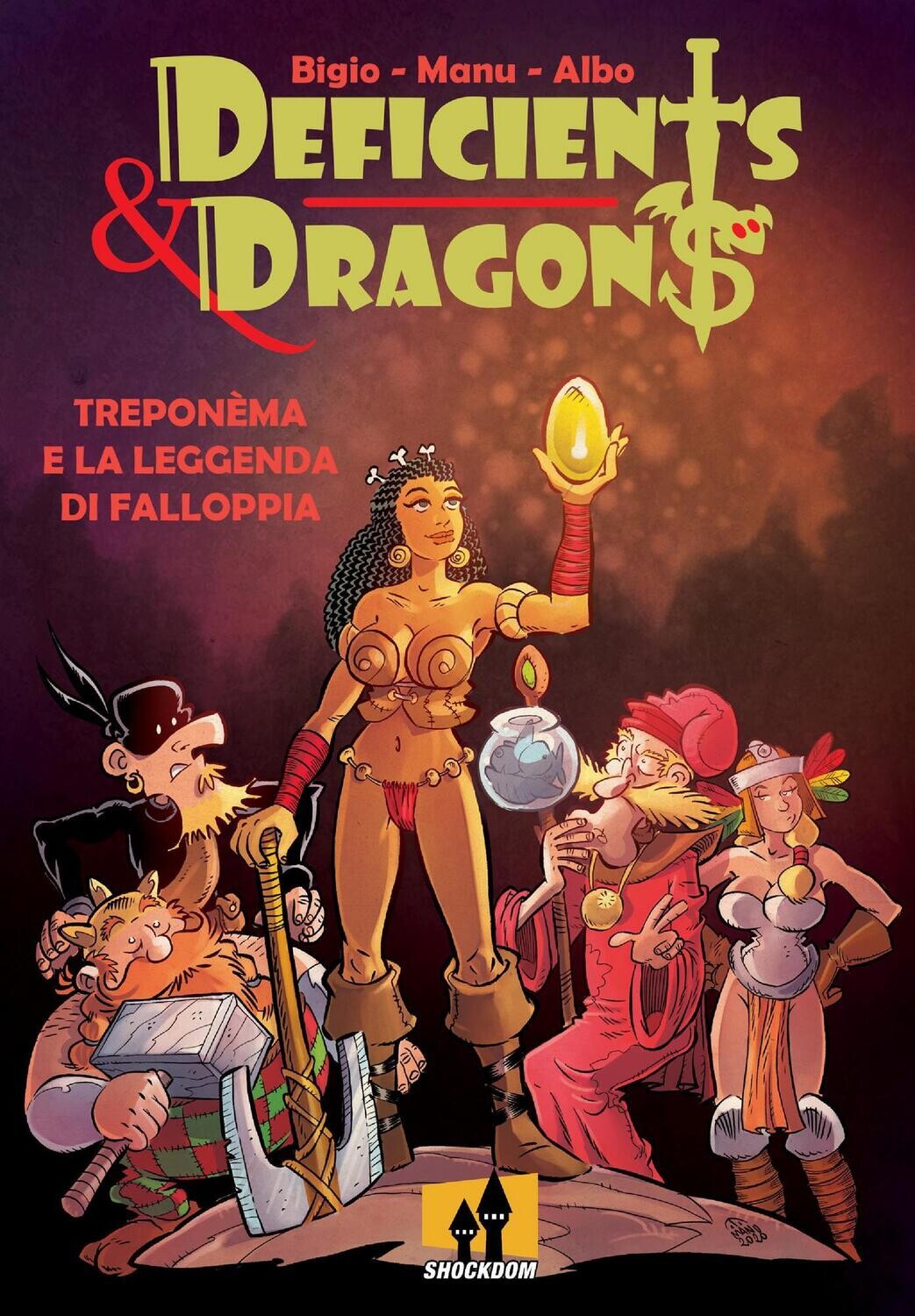 Deficients & Dragons - - Treponema - La Leggenda di Falloppia