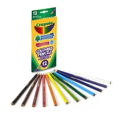 Crayola - 12 Matite Colorate